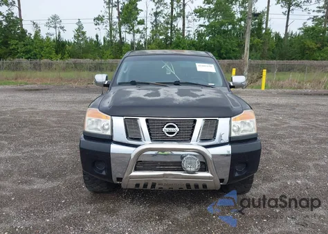 2009 Nissan Titan Se из США, поврежденный, VIN 1N6BA07D49N318814